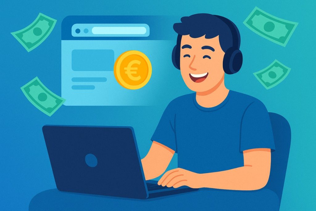 Online Geld verdienen durch Surfen im Internet